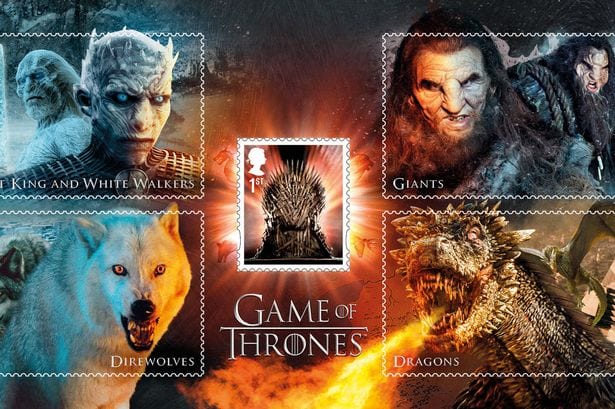 Games of Thrones Briefmarken