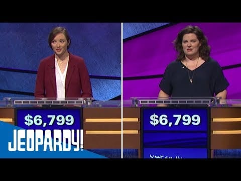 Erster Gleichstand der Jeopardy-Geschichte