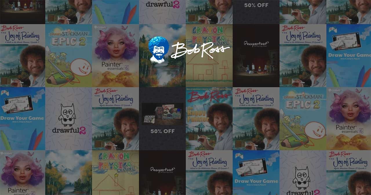 The Humble Bob Ross Bundle