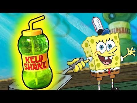 Seetang-Shake aus Spongebob nachgekocht