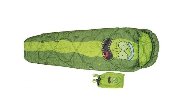 Pickle Rick-Schlafsack