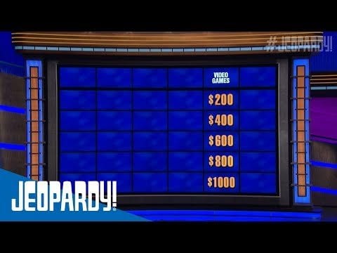 Wenn bei Jeopardy nach Videospielen gefragt wird…