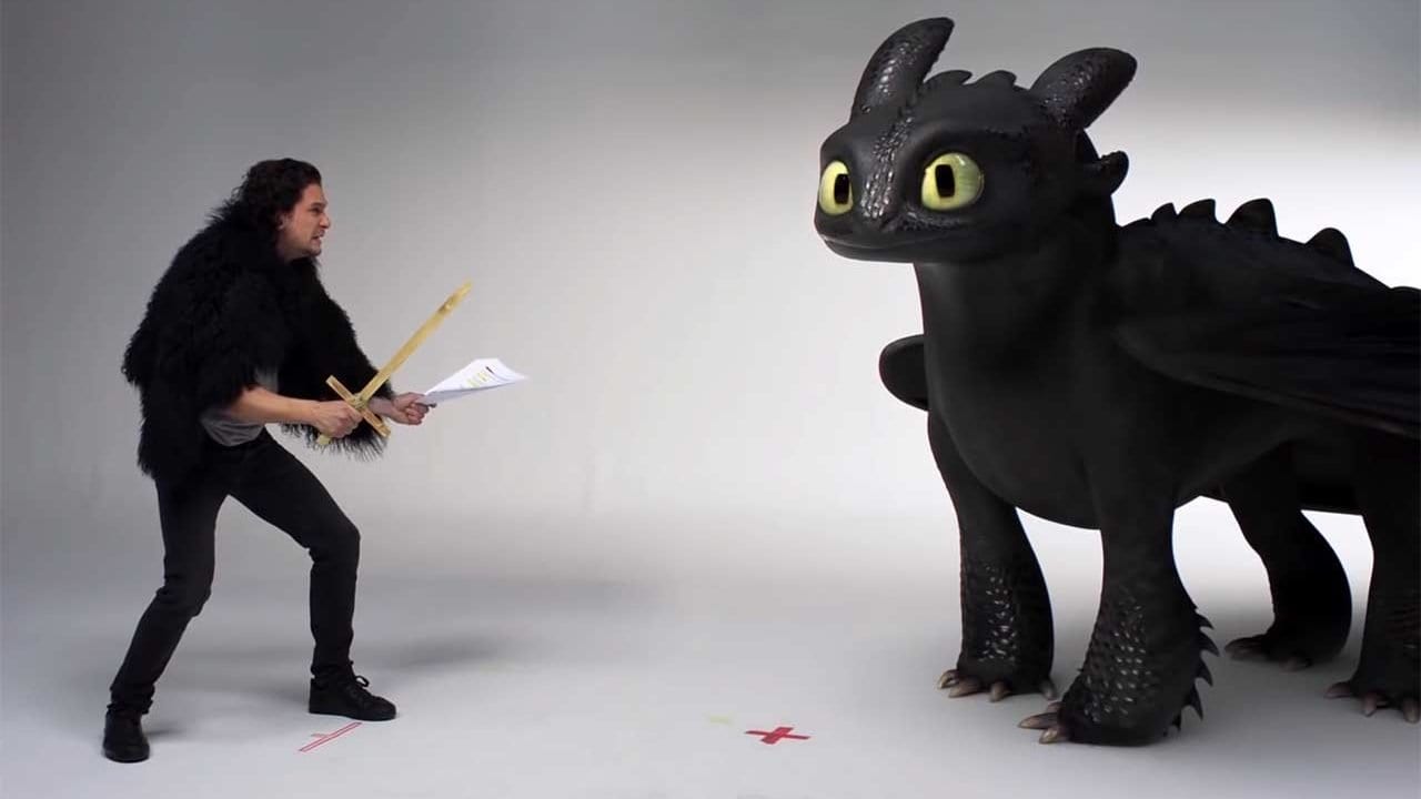 Kit Harrington spricht für „How to Train Your Dragon“ vor