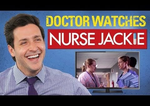 Echter Arzt schaut "Nurse Jackie"