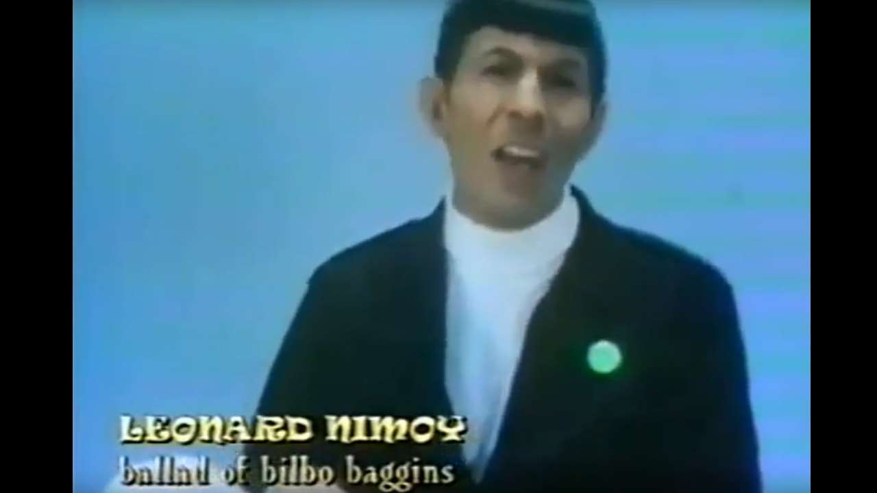 Leonard Nimoy singt „Der Herr der Ringe“