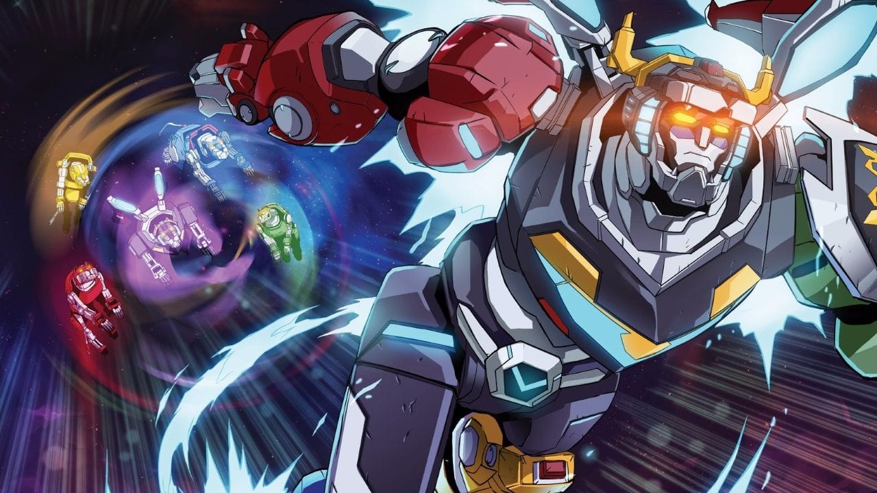 Neue Abenteuer von „Voltron“ als Comic