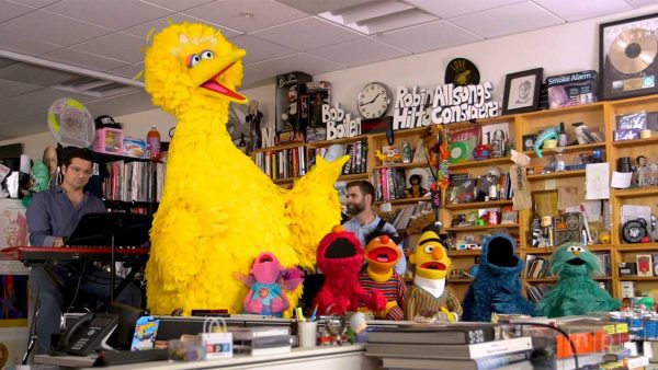 Tiny Desk Concert mit der Sesamstraße