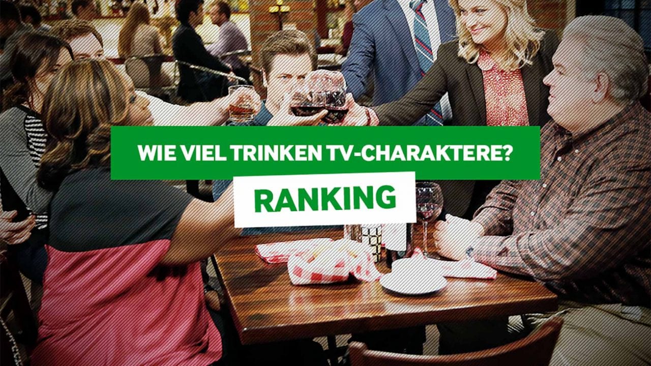 Infografik: Diese Serienfiguren trinken am meisten Alkohol