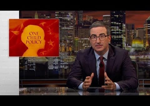 Last Week Tonight with John Oliver: One Child Policy