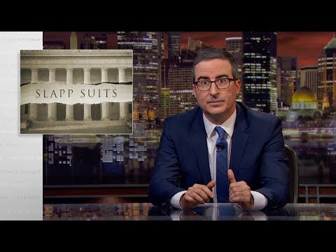 Last Week Tonight with John Oliver: SLAPP Suits