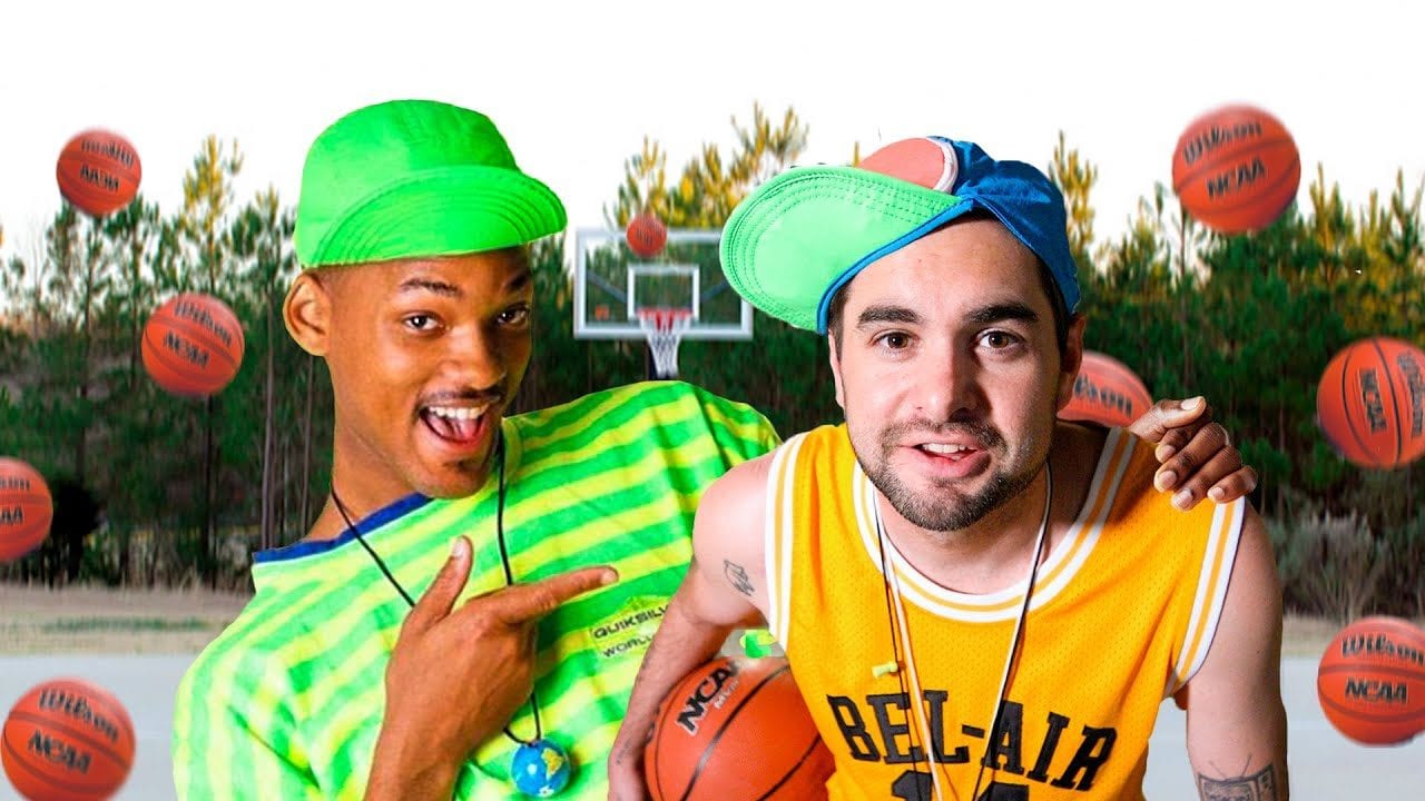 Fresh Prince: Titelsong mit Basketbällen nachgestellt