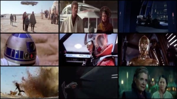 Star Wars: Alle Filme gleichzeitig schauen
