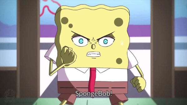 Spongebob Schwammkopf als Anime-Serie
