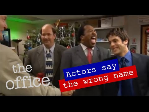 The Office: Outtakes, in denen die Darsteller falsche Namen nennen