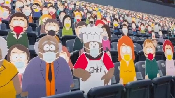 1.800 „South Park“-Pappfiguren im Footballstadion der Denver Broncos