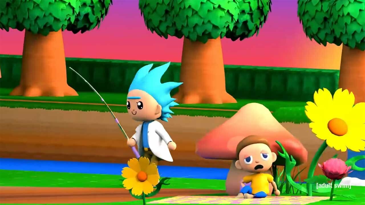 „Rick and Morty“ trifft „Animal Crossing“