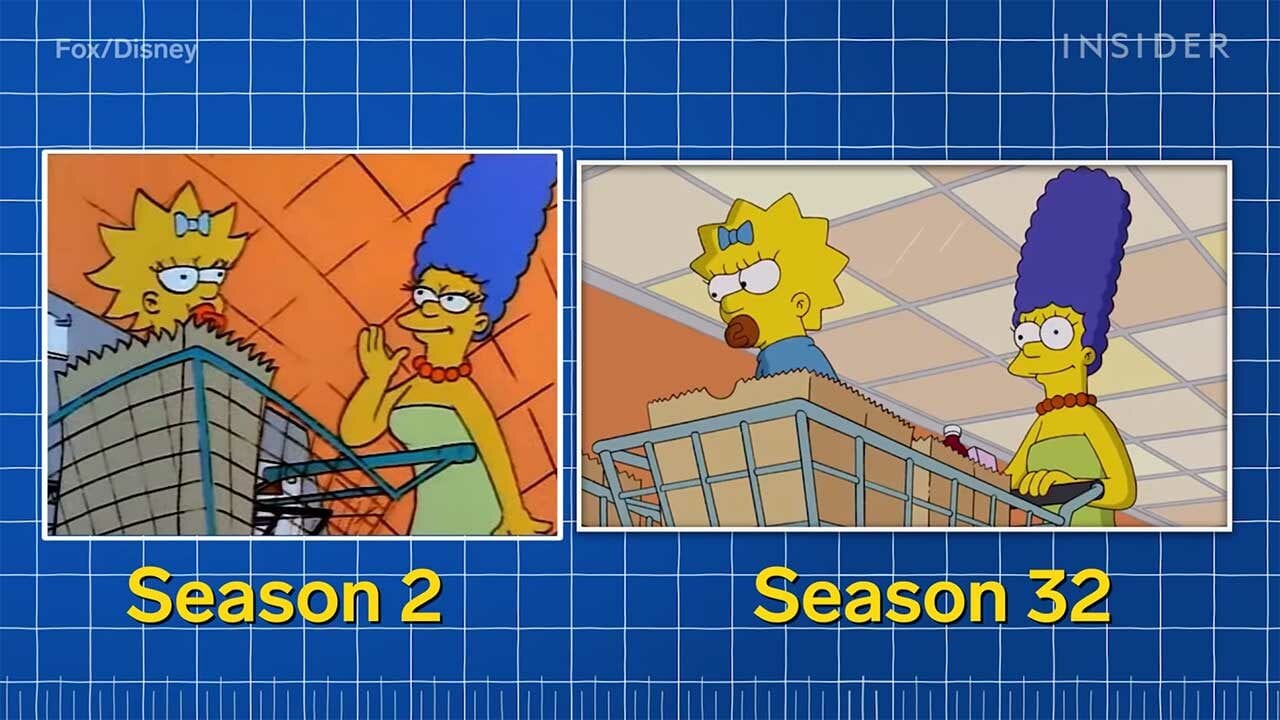 So sehr haben sich „Die Simpsons“ im Laufe von 30 Jahren verändert