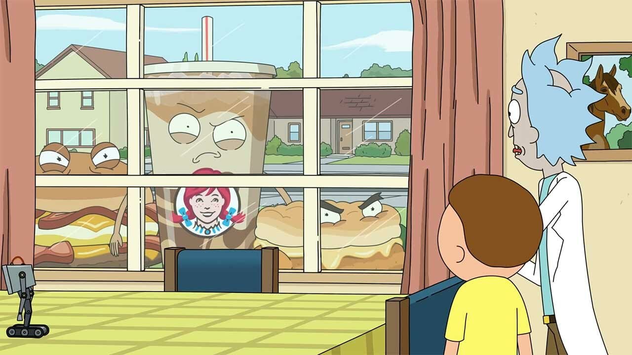 Rick and Morty: Neuer Wendy’s-Werbespot (2021)