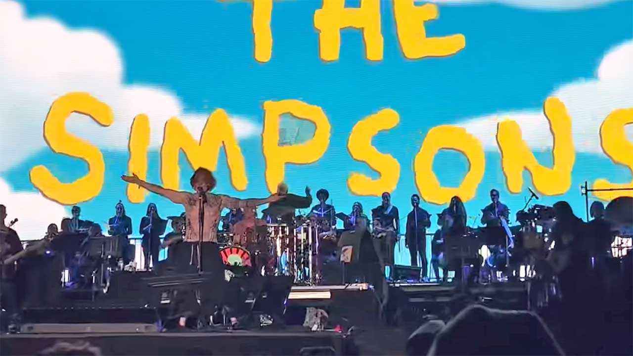 The-SImspsons-intro-theme-at-coachella-festival