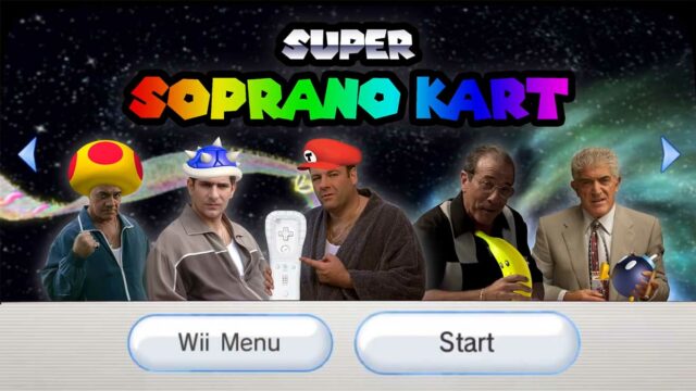 Mario Kart mit den Sopranos