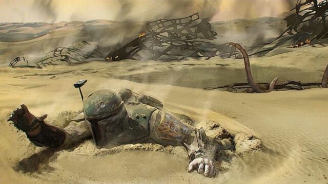 Concept Art zu „Das Buch von Boba Fett“