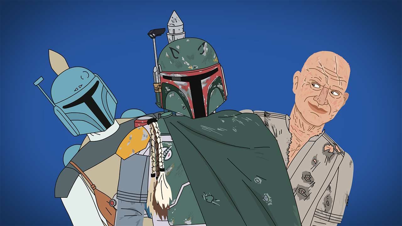 Die animierte Evolution des Boba Fett