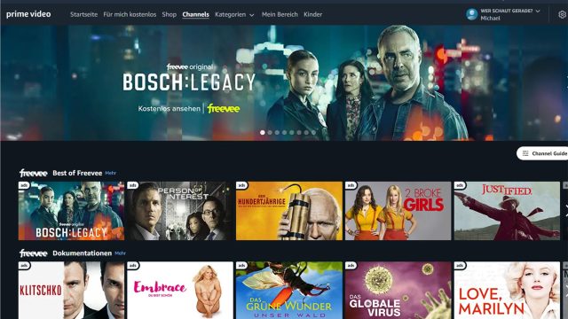 amazon freevee in deutschland gestartet