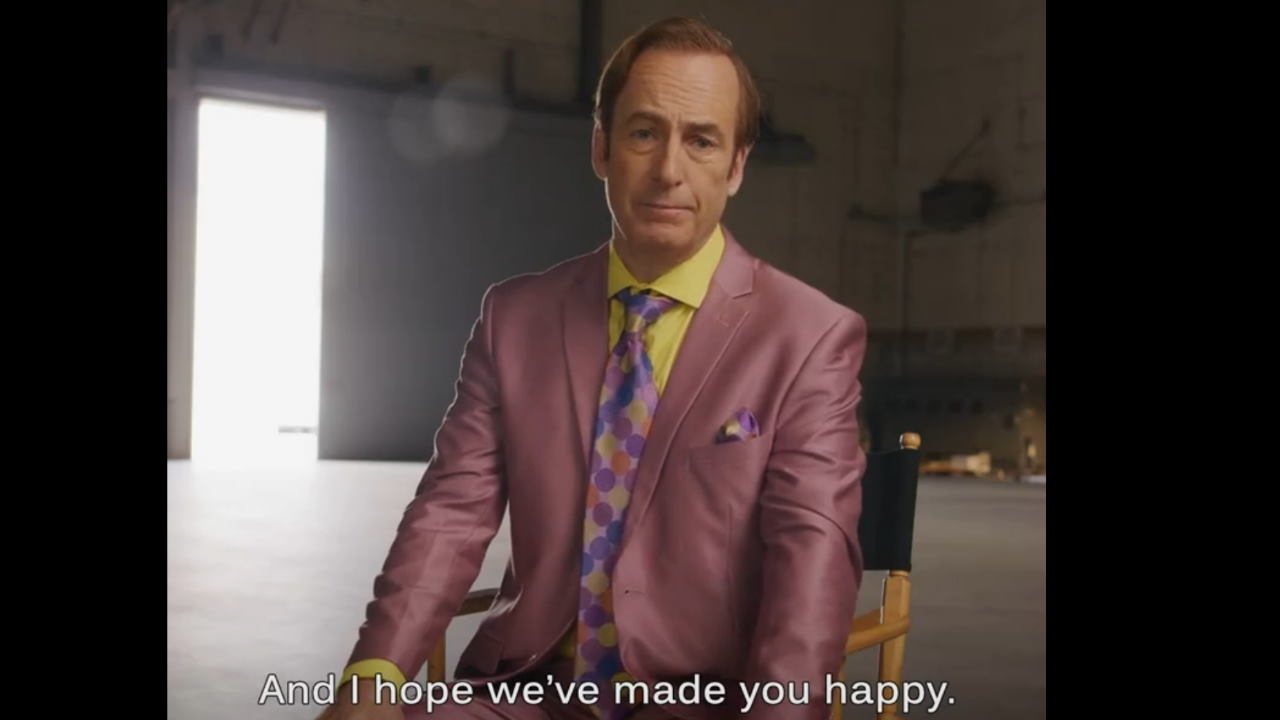 Bob Odenkirk und Crew zum „Better Call Saul“ Serienfinale