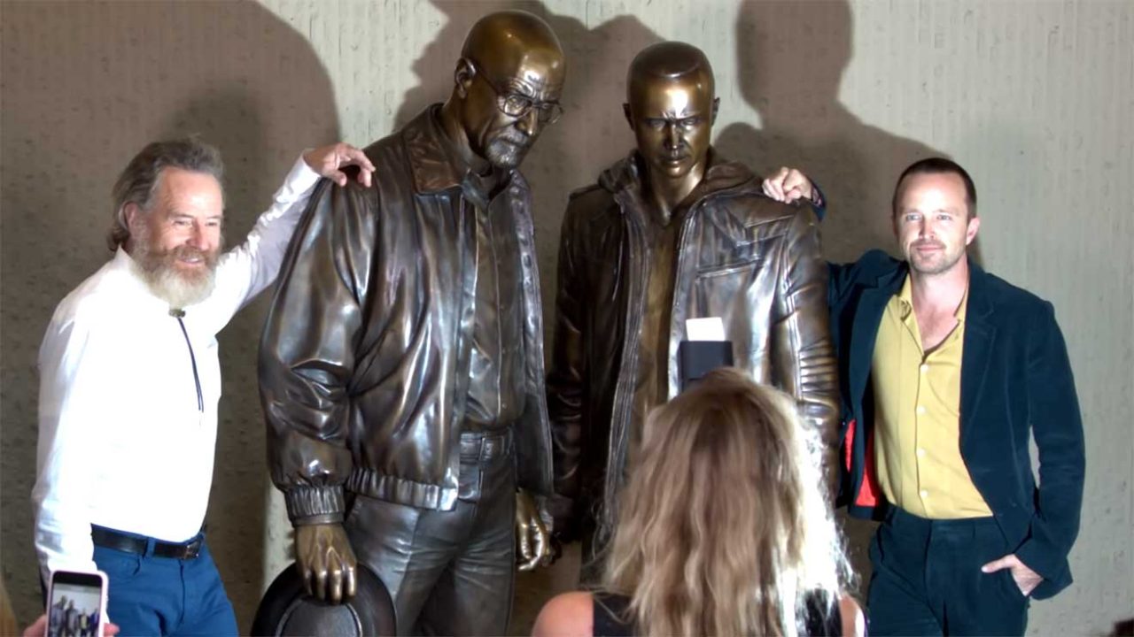 Breaking Bad: Statuen von Walter White & Jesse Pinkman in Albuquerque enthüllt