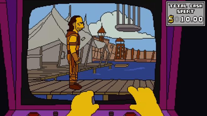 simpsons waterworld