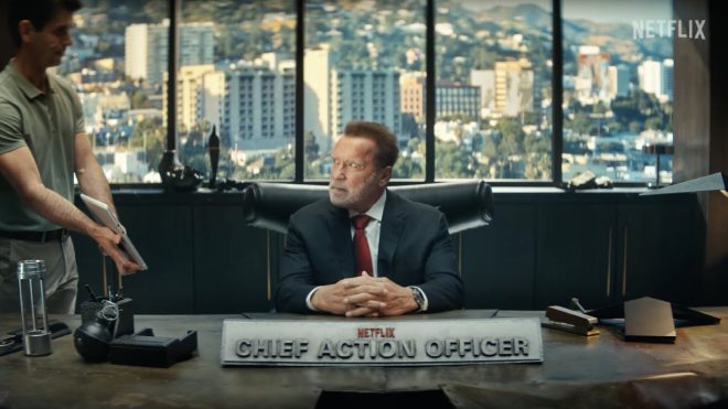 Witziger Werbespot mit Arnie als Leiter der Actionsparte bei Netflix