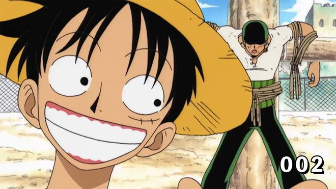 One Piece: 1 Sekunde aus 1.000 Folgen der Animeserie