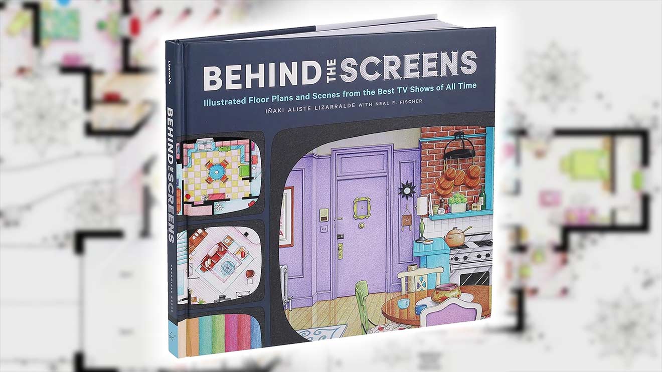 Buch „Behind the Screens“ zeigt Grundrisse von TV-Wohnungen