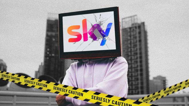 Aufreger Sky TV ohne Sky