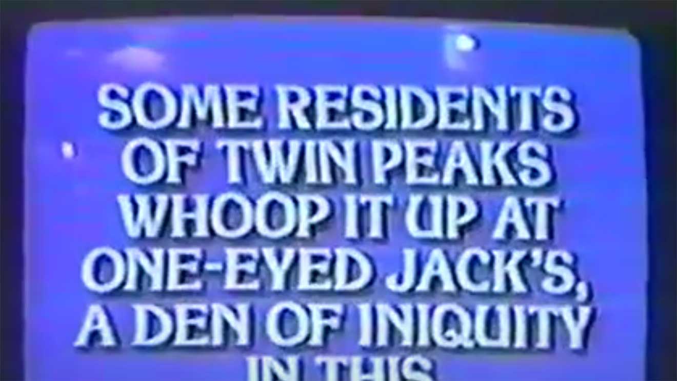 Als „Twin Peaks“ eine Kategorie bei „Jeopardy“ war