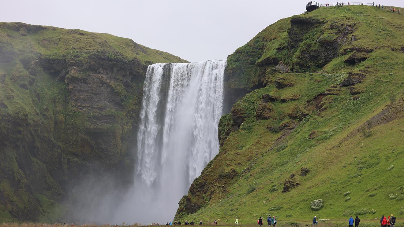 Island-Skogafoss