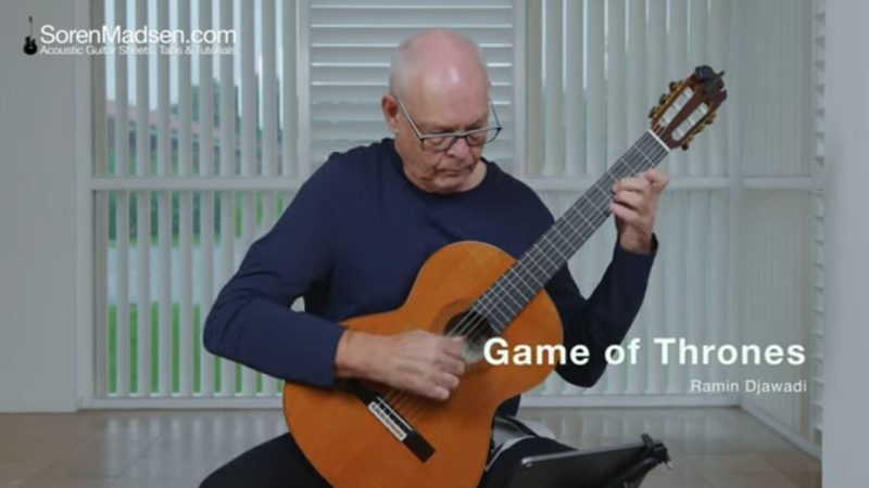 „Game of Thrones“-Theme auf Gitarre nachgespielt